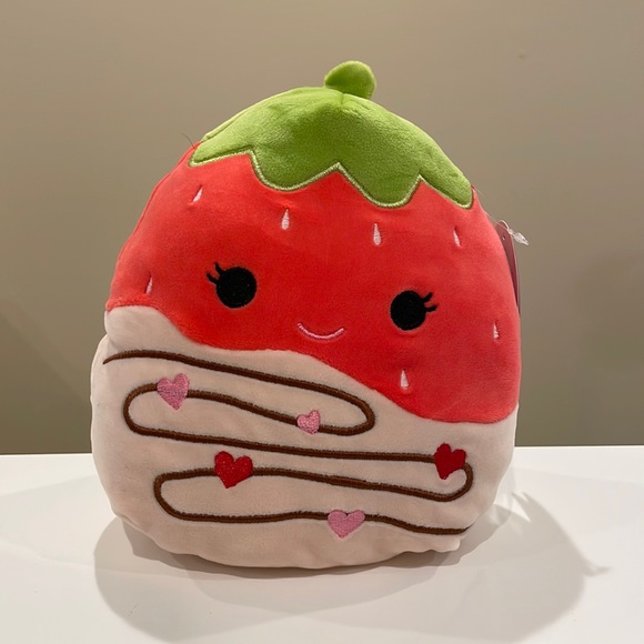 Squishmallows 8" Scarlet The Strawberry - Super Soft Plush Toy For All Ages